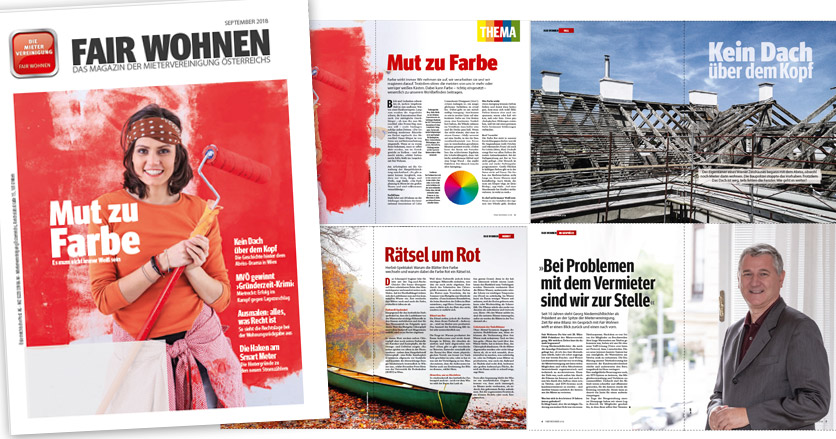 "Fair Wohnen" - Magazin der Mietervereinigung Österreichs